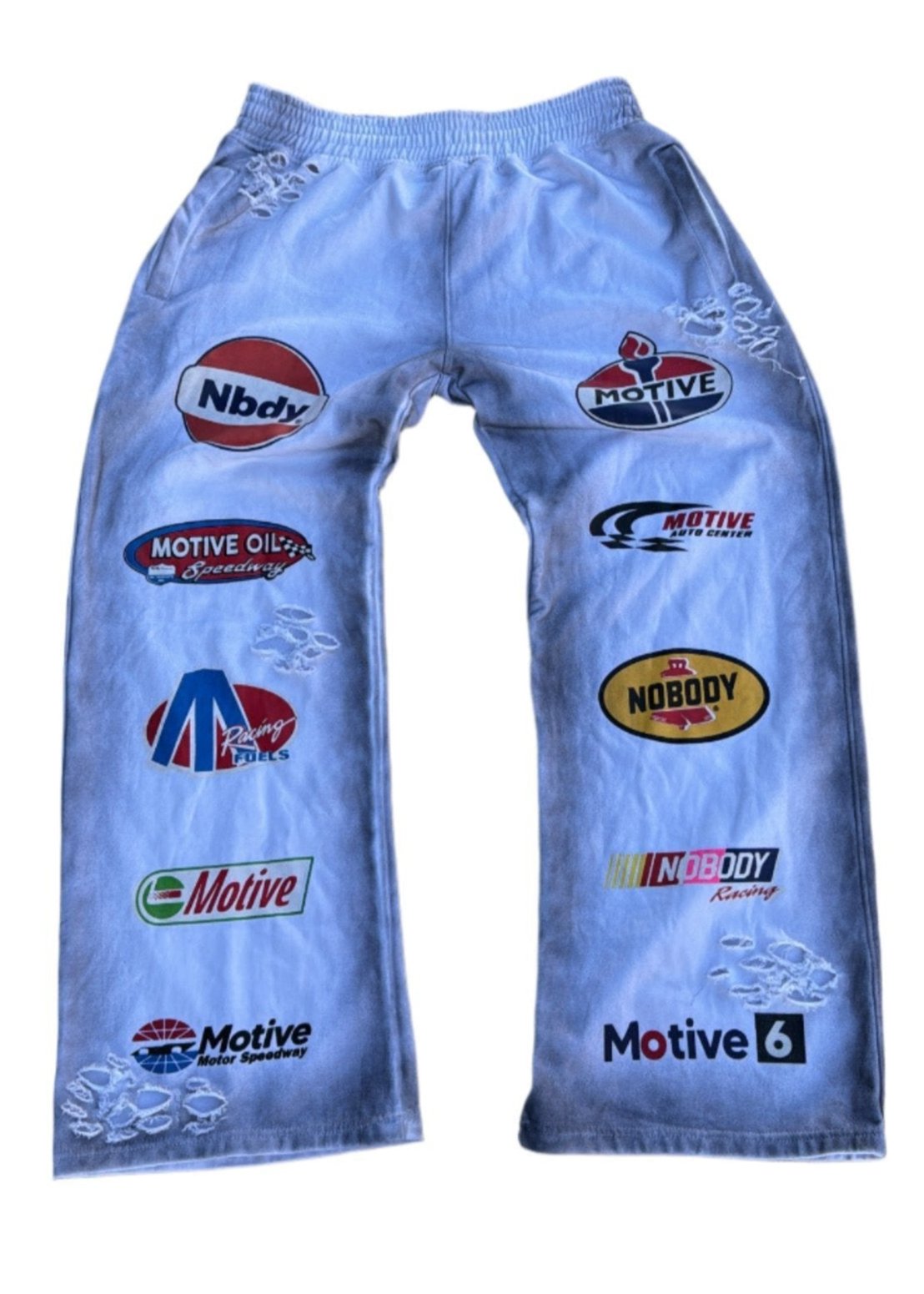 Vintage Logo Sweats (White)