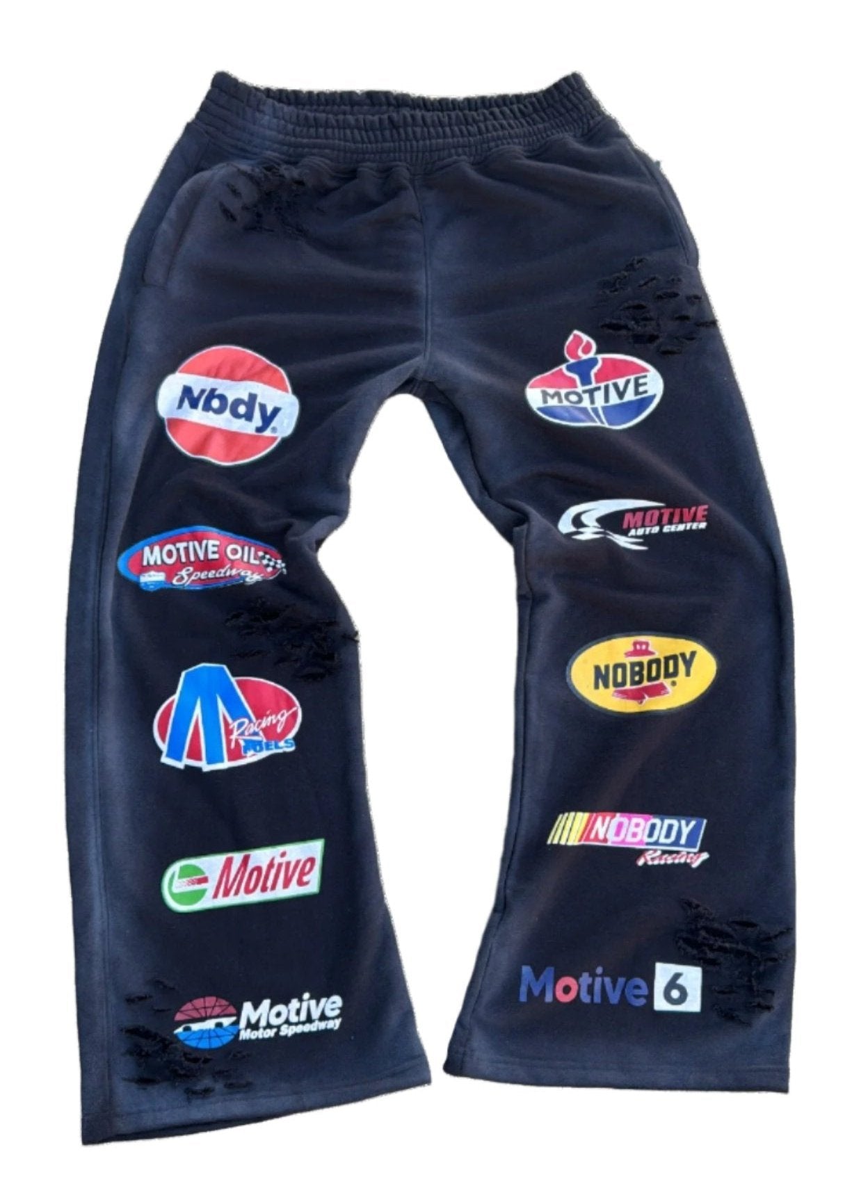 Vintage Logo Sweats (Black)